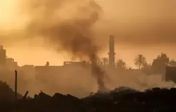 بحي التفاح شرق مدينة غزة.