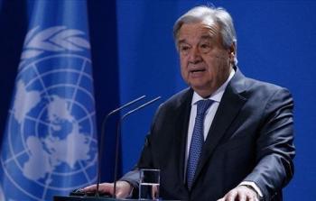 غوتيريش: الكارثة في قطاع غزَّة تمثل انهيارًا تامًّا لإنسانيَّتنا