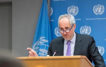 المتحدث باسم الأمين العام للأمم المتحدة، ستيفان دوجاريك