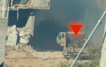 القسام نصبت كمينا محكما لسرية مشاة قرب مفترق الاتصالات في جباليا