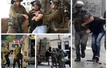 الاحتلال يعتقل 40 مواطنا من الضفة