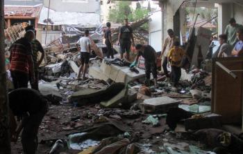 7 شهداء وعشرات الإصابات في قصف الاحتلال مدرسة تؤوي نازحين بغزَّة