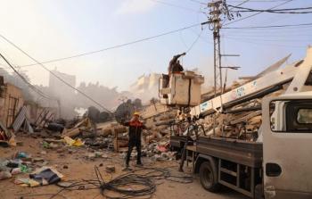 مسؤول: 450 مليون دولار خسائر شركة كهرباء غزَّة و50 شهيدًا من طواقمها 