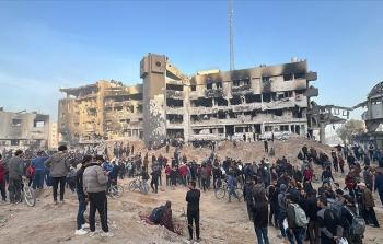 مدير عام الصحة بغزَّة: نسبة الدَّمار بمشفى الشِّفاء تجاوزت 95 بالمئة