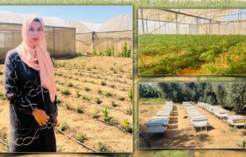 غيداء وندين: زراعة الأمل في خانيونس رغم الحرب