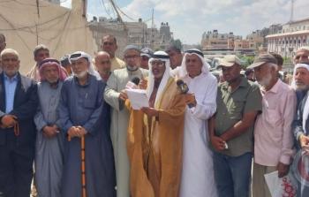 العشائر الفلسطينية تستنكر تصريحات ترامب 