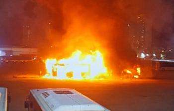 انفجار 3 حافلات بـ 