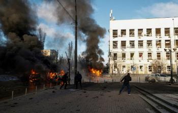 هجوم على كييف (أرشيف)