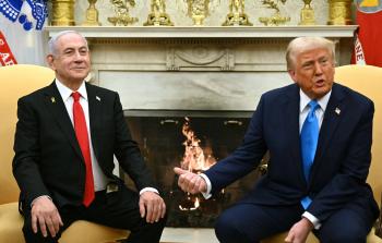 اجتماع ترامب نتنياهو في واشنطن أمس