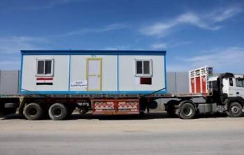 معروف:  لم يدخل قطاع غزَّة أي بيوت متنقِّلة للإيواء حتَّى اللحظة