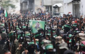 بمخيَّم البريج...كتائب القسَّام تشيَّع جثمان نائب قائدها العامِّ مروان عيسى