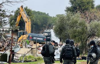 الاحتلال يهدم منزلًا غربي سلفيت