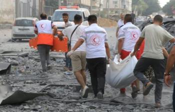 بعد 5 أيَّام... انتشال جثمان شهيد من طواقم الإسعاف المفقودين برفح