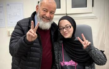 الشابة الغزية التي أجريت لها العملية الجراحية