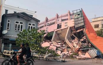 قوة زلزال ميانمار تعادل 334 قنبلة ذرية