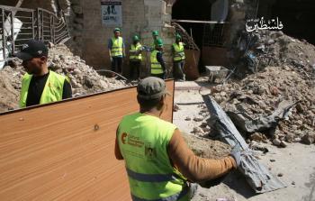 غزَّة... مشروع لإنقاذ الحجارة الأثريَّة وإعادة ترميم المسجد العمريّ