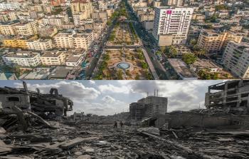 ساحة الجندي المجهول.. قلب غزة النابض الذي سحقته آلة الحرب