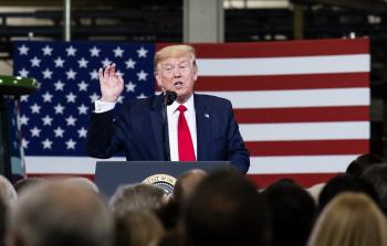 الرئيس الأمريكي دونالند ترامب