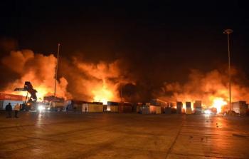 الاحتلال يقصف قاعدتين عسكريتين في حمص