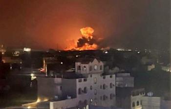 17 غارة متتالية.. عدوان أمريكي على اليمن