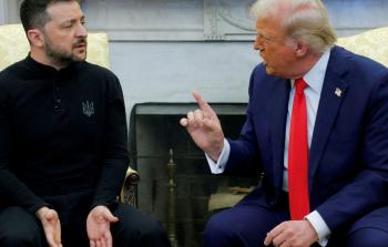 مشهد من مشادة ترامب وزيلينسكي