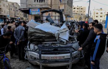 شهيدان باستهداف الاحتلال دوريَّة شرطيَّة لملاحقتها قتلة مواطن بدير البلح