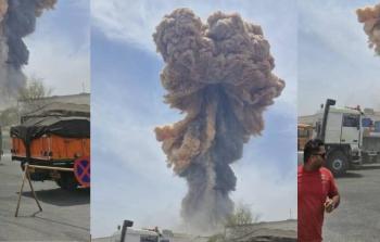 انفجار قوي يهز ميناء رجائي في جنوب إيران