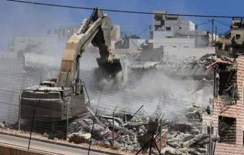الاحتلال يهدمُ منزلًا في القدس المُحتلَّة