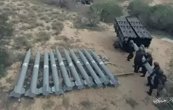 القسَّام تعلن عن قصف غلاف غزَّة الجنوبي برشقةٍ صاروخيَّة