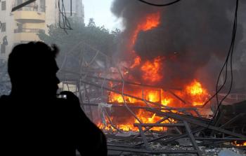 الاحتلال يقصف الضاحية الجنوبية لبيروت