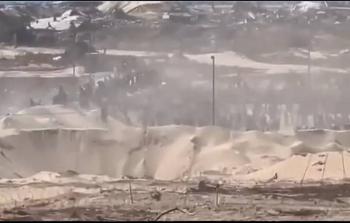 الإعلامي الحكومي يفنَّد مزاعم  المؤسسة الأمريكية حول اقتحام مركز التوزيع برفح