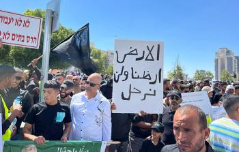 حشود شعبيَّة في بئر السبع ضد سياسات الهدم الإسرائيلية بالنقب