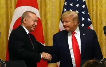 أردوغان يؤكد لترامب خطورة الوضع الإنساني بغزة.. والأخير يعلق