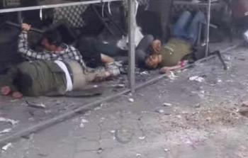 25 شهيدًا  في مجزرة داميَّة ارتكبها الاحتلال بقصف مطعم وسوق شعبيّ بغزة