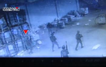 القسام تبث مشاهد كمين مركب استهدف جنود شرق مدينة رفح