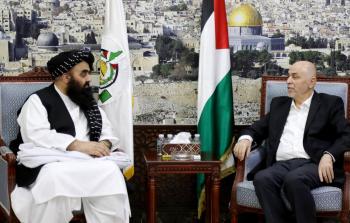 قيادة حماس تستقبل وزير خارجية أفغانستان بالدوحة