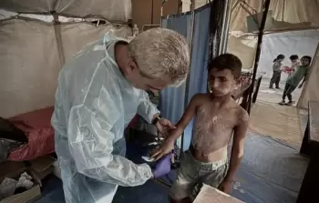 ​​​​​​​نازحون وسكان في مواجهة قرصات مؤلمة وأمراض بلا علاج