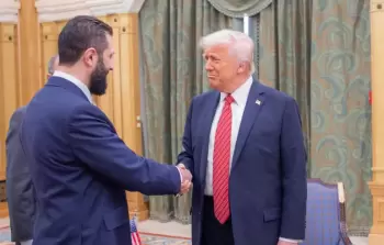 ترامب يجتمع مع الشرع في الرياض