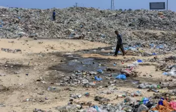 بلديَّة جباليا النزلة تحذِّر من كارثة 