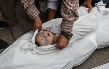 شهداء أطفال (صورة أرشيفية)