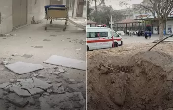 جدران تتشقق وقلوب تنهار.. القصف 