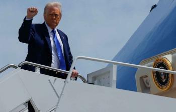 الرئيس الأمريكي وصل أمس للسعودية في أول زيارة خارجية له بعد فوزه في الانتخابات الأخيرة