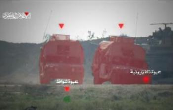 القسام تعلن عن استهداف 