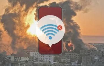 انقطاع كافة خدمات الإنترنت والاتصالات الثابتة في قطاع غزة