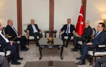 قيادة حماس تُجري سلسلة لقاءات رفيعة مع المسؤولين في تركيا