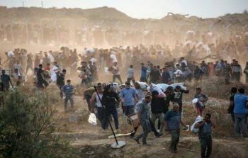 مجزرة داميّة.. 10 شهداء  في استهداف الاحتلال عناصر تأمين المساعدات شمال غرب غزة