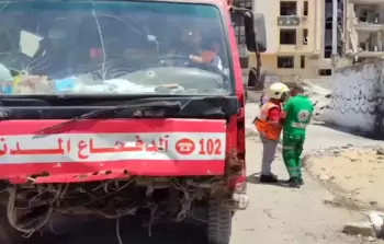 الدِّفاع المدني يُعلن توقُّف جميع مركباته عن تقديم الخدمات الإنسانية في محافظتي غزَّة والشَّمال