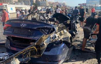 شهيد و3 مصابين جراء قصف الاحتلال سيارة جنوب بيروت