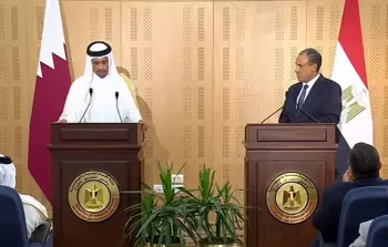 تأكيد مصري قطري لضرورة وقف إطلاق النار وإدخال المساعدات لغزة فوراً