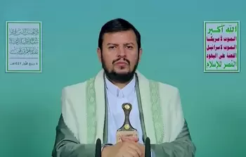 الحوثي: معركتنا مع (إسرائيل) شاملة وموقف اليمن ثابت في نصرة فلسطين